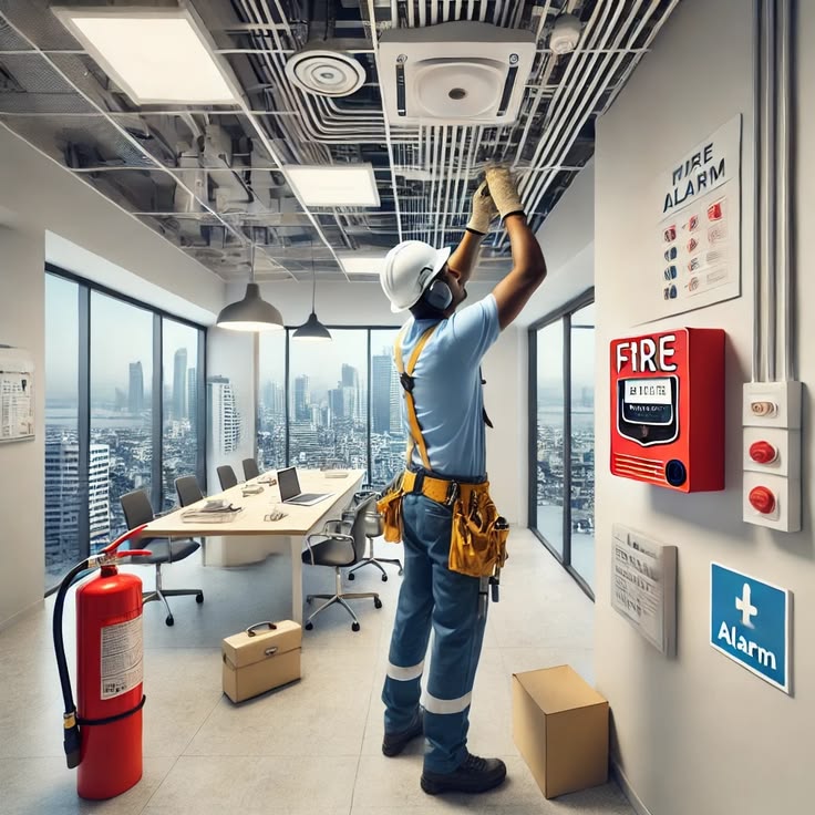 fire alarm system installation lagos